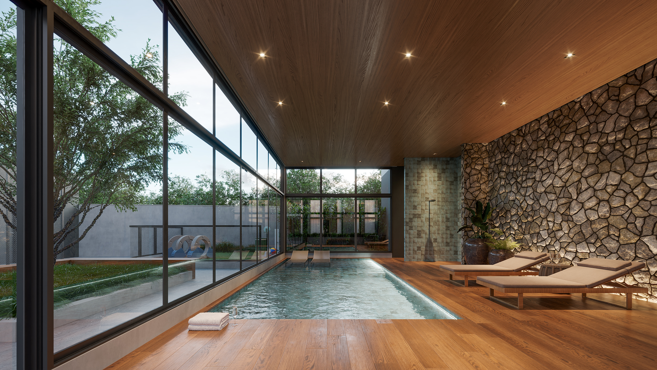 Piscina coberta
